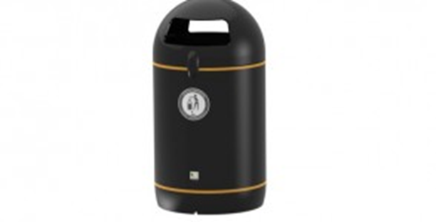 Plastic recycling bins - Recycling bin Heritage Dome