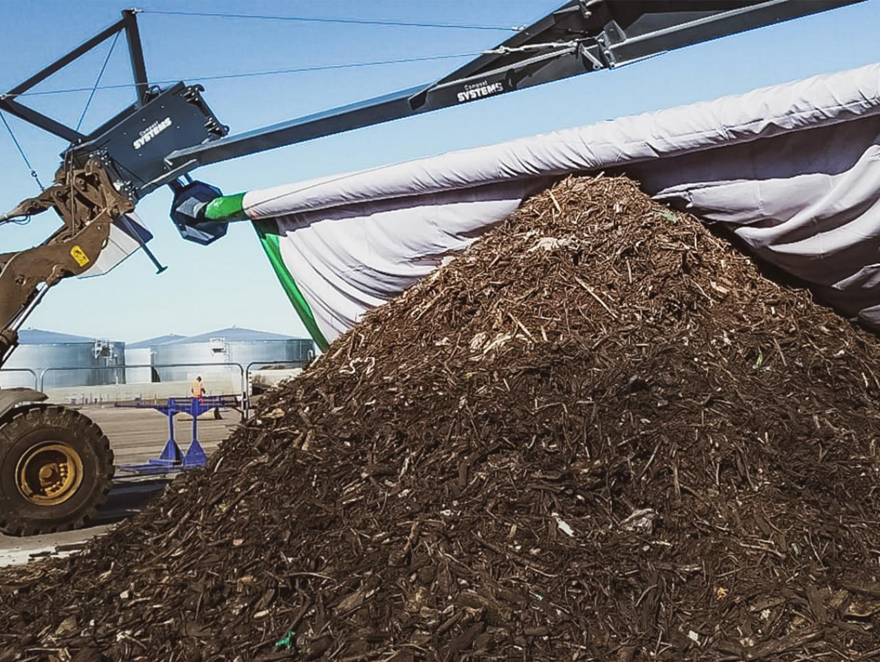 Membrane rollers – Compost rollers