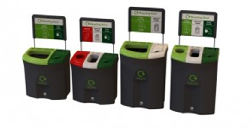 Plastic recycling bins - Recycling bin Meridian