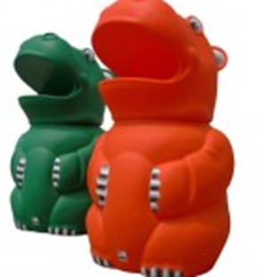 Plastic recycling bins - Recycling bin Hippo