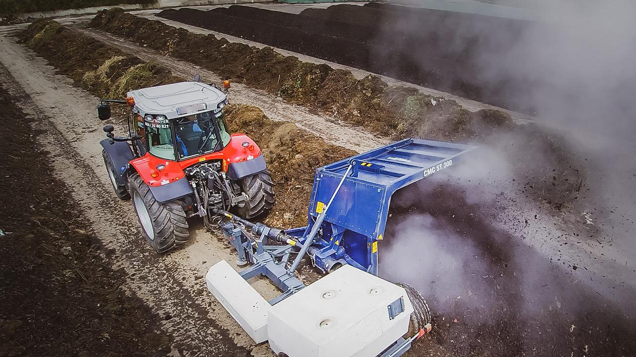 Tractor-pulled compost turners - CMC ST 300